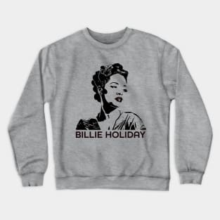 Bille Holiday Lady Day Crewneck Sweatshirt